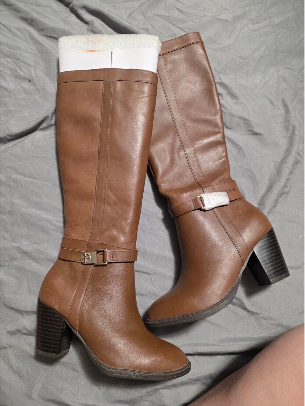 Giant Bernini size 5.5 womens Congac faux leather boots
